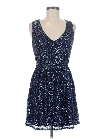 Pre-owned Eight Sixty Cocktail Dress In Blue