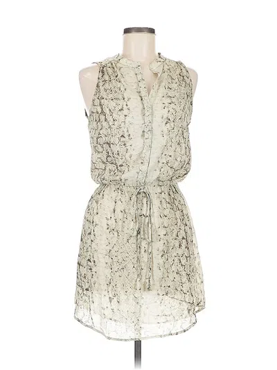 Pre-owned Eight Sixty Cocktail Dress In Silver