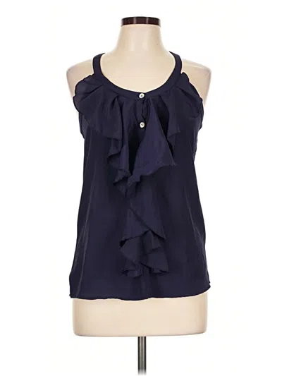 Eight Sixty Sleeveless Blouse In Blue