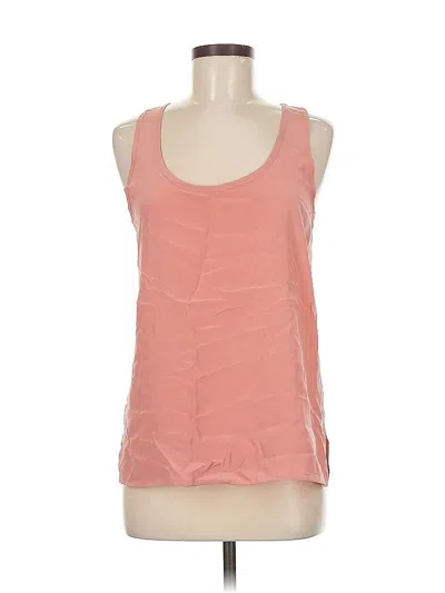 Pre-owned Eight Sixty Sleeveless Top Pink Scoop Neck Tops