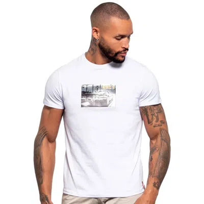 Eight X American Muscle Graphic T-shirt In White