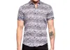 Eight X Bone Chill Short Sleeve Shirt In Black/white