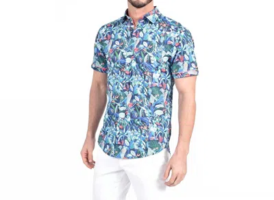 Eight X Brazilian Rain Forest Short Sleve Shirt In Multi