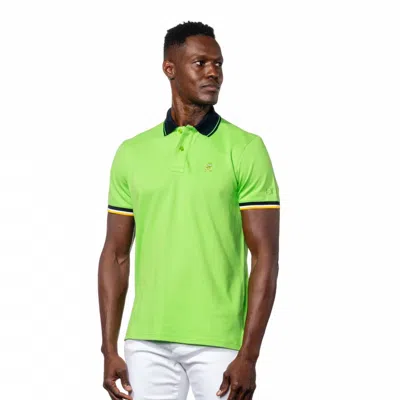 Eight X Bruno Frog Polo In Green In Multi