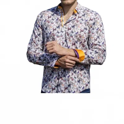 Eight X Butterflies Shirt In Multicolor