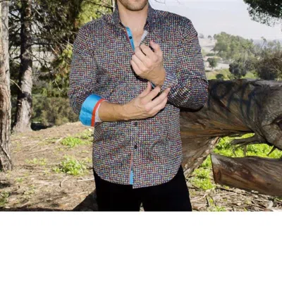 Eight X Button Down Shirt In Multi