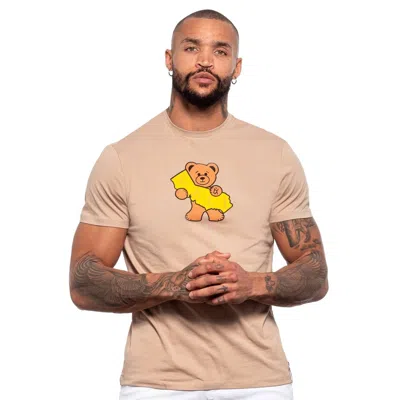 Eight X Cali Bear Graphic T-shirt In Beige In Neutral