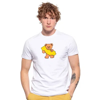 Eight X Cali Bear Graphic T-shirt In White