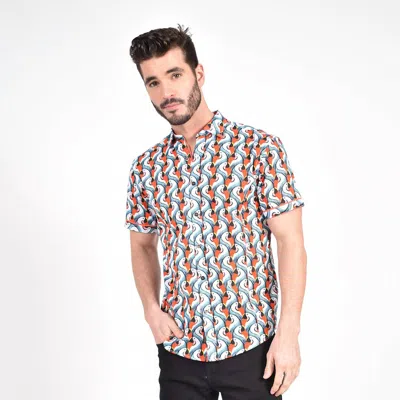 Eight X Colorful Parrot Popart Shirt In Multi