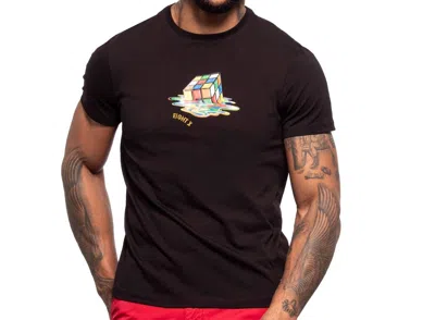 Eight X Cubed Graphic T-shirt In Black