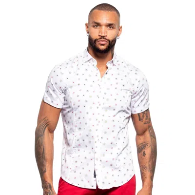 Eight X Daisy Does It Short Sleeve Shirt In White