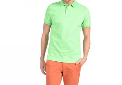 Eight X Double Sided Multi Colored Paisley Print Collar Polo In Green