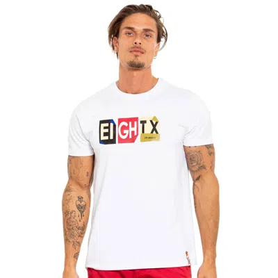 Eight X Folds Street T-shirt In White
