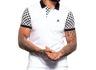 Eight X Frog Chicane Polo In White
