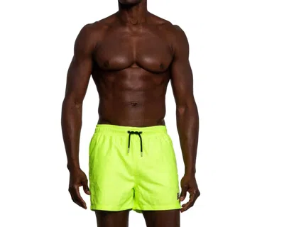 Eight X Frog Swim Trunks In Neon Yellow