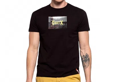 Eight X Full House Graphic T-shirt In Black