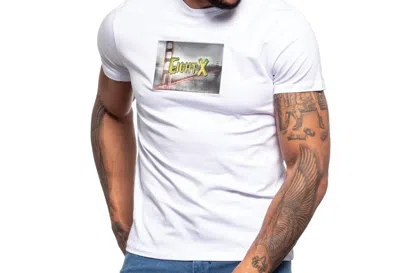 Eight X Full House Graphic T-shirt In White In Multi