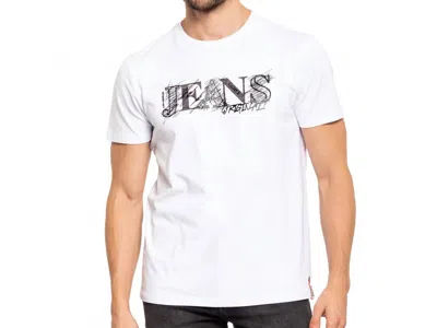 Eight X Jeans Street T-shirt In White
