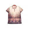 Eight X Men's Abstract Patterns Polo Shirt In Multi