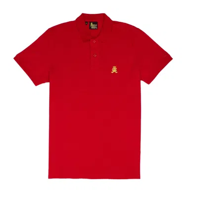 Eight X Men's Adrián Frog Gold Edition Polo - Red