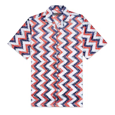 Eight X Men's All Directions Short Sleeve Button Up Shirt