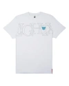 Eight X Men's Arrangement Graphic T-shirt - White In White