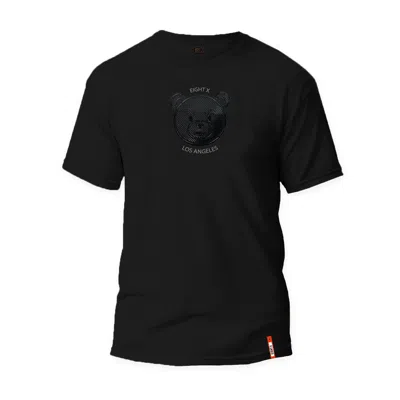 Eight X Men's Bad News Bear Graphic T-shirt - Black