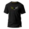 Eight X Men's Black Edition Graphic T-shirt Wings In Black