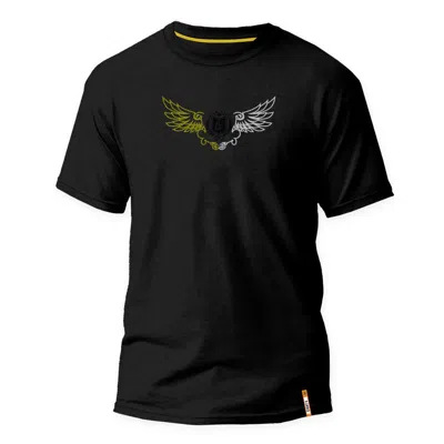 Eight X Men's Black Edition Graphic T-shirt Wings