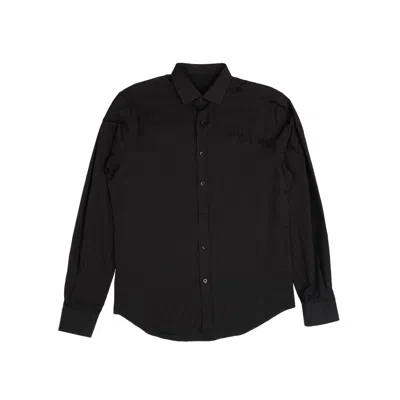 Eight X Men's Black Off The Grid Jacquard Button Down Shirt