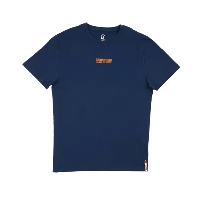 Eight X Men's Blue Echo Graphic T-shirt – Navy