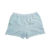 Eight X Men's Blue Pale Wave Swim Trunks In Blue