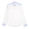 Eight X Men's Blue / White Skyline Stripes Button Up Shirt In Blue/white