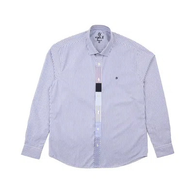 Eight X Men's Bluemark Long Sleeve Button Down Shirt