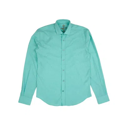 Eight X Men's Bottle Shop Button Down Shirt - Green