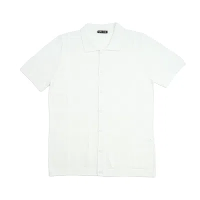 Eight X Men's Breeze Short Sleeve Knit Shirt -  White