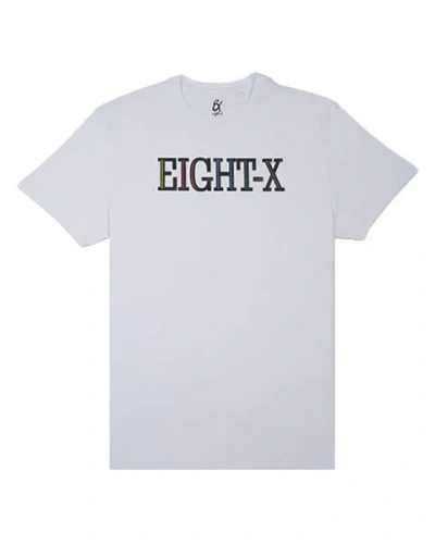 Eight X Men's Color Hues Graphic T-shirt - White