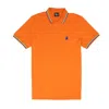 Eight X Men's Corsica Frog Slim Fit Polo - Orange In Orange