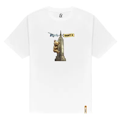 Eight X Men's Eighth Wonder Graphic T-shirt - White