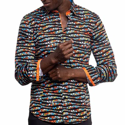 Eight X Men's Fizzy Fit Pm Edition Button Down Shirt In Multi