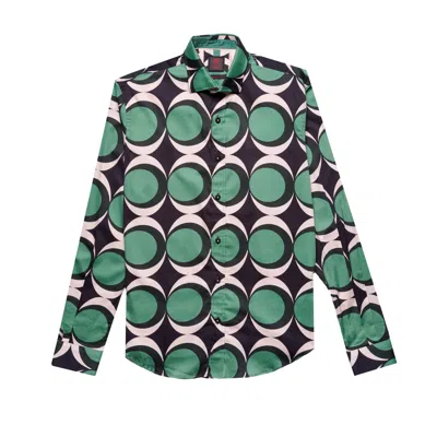 Eight X Men's Green Reverb Producer Michael Edition Button Down Shirt