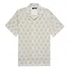 Eight X Men's Green / White On The Fence Short Sleeve Shirt + Shorts Matching Set In Green/white