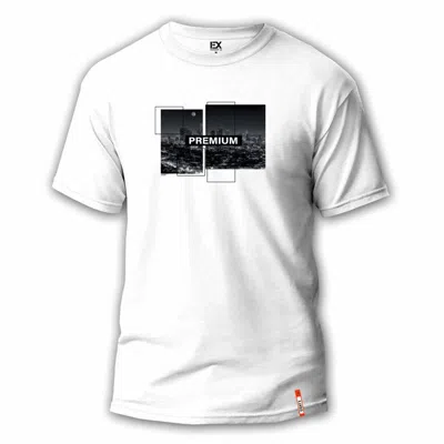 Eight X Men's La Nights Street T-shirt In White