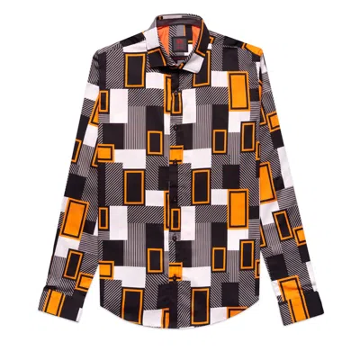 Eight X Men's Levels Producer Michael Edition Button Down Shirt In Multi