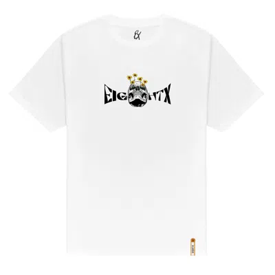 Eight X Men's Life + Death Graphic T-shirt - White