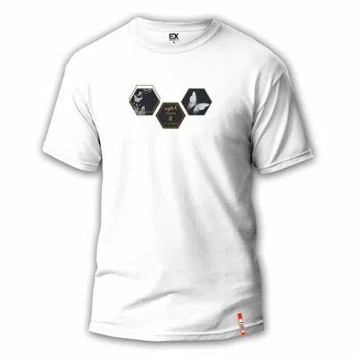 Eight X Men's Mariposa Street T-shirt In White