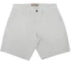 Eight X Men's Neutrals Beige Slim Fit Jacquard Shorts In Gray