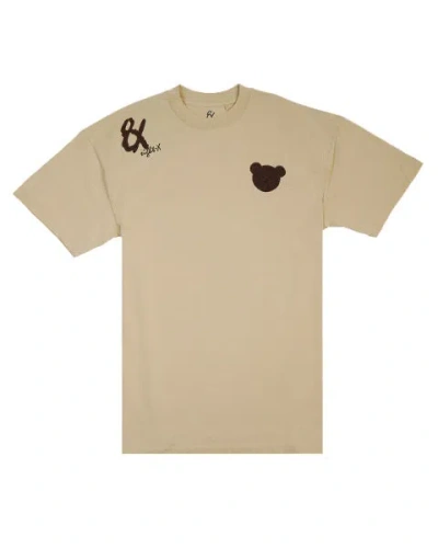 Eight X Men's Neutrals / Black Shoulder The Load Graphic T-shirt - Beige