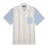 Eight X Men's Neutrals / Blue The Cookout Short Sleeve Shirt + Shorts Matching Set In Blue