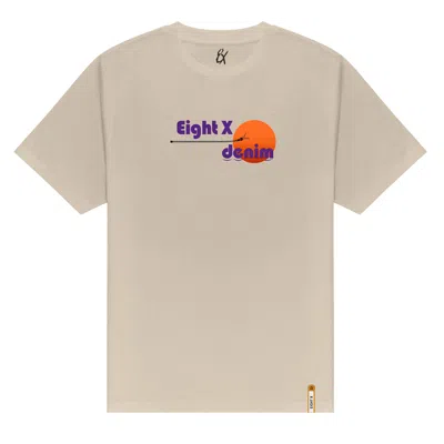 Eight X Men's Neutrals Fly Away Graphic T-shirt - Beige